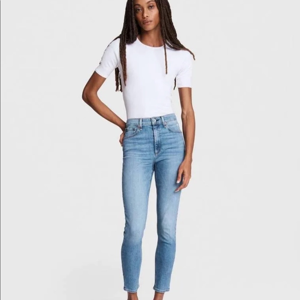 Rag & Bone Nina High Rise Ankle Skinny 27